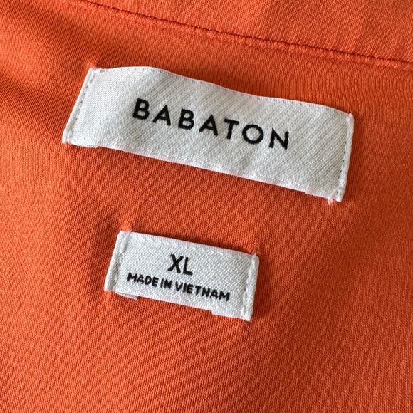 BABATON • Greenpoint Contour Dress in Citrine Orange - Picture 12 of 14